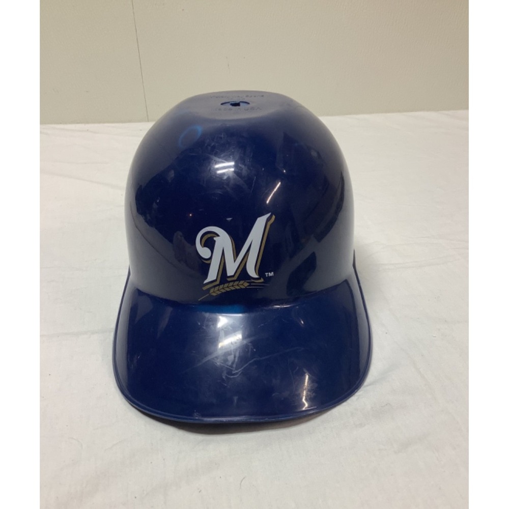 Victory Way Sports Milwaukee Brewers MLB Batting Helmet Bowl 11x7" Made in USA